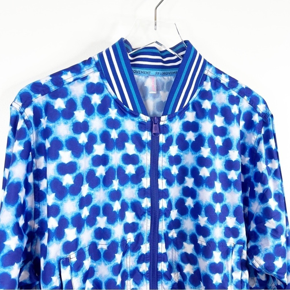 NWT Free People Movement Top Speed Water-Resistant Jacket Women's M Blue Tennis - Picture 5 of 12